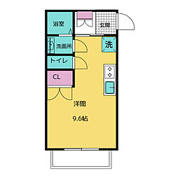 間取図画像 ワンルーム