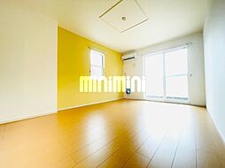 シャン・ド・フルール　Ｂ 1階1LDKのリビング/ダイニング