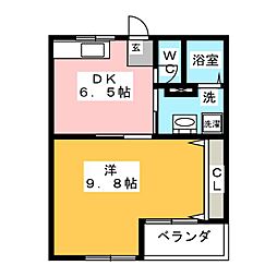 🉐敷金礼金0円！🉐ダイムコーポ大池　B