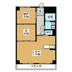 アバンハウス 1SLDKの間取図画像