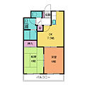ピースハイツ3階5.0万円