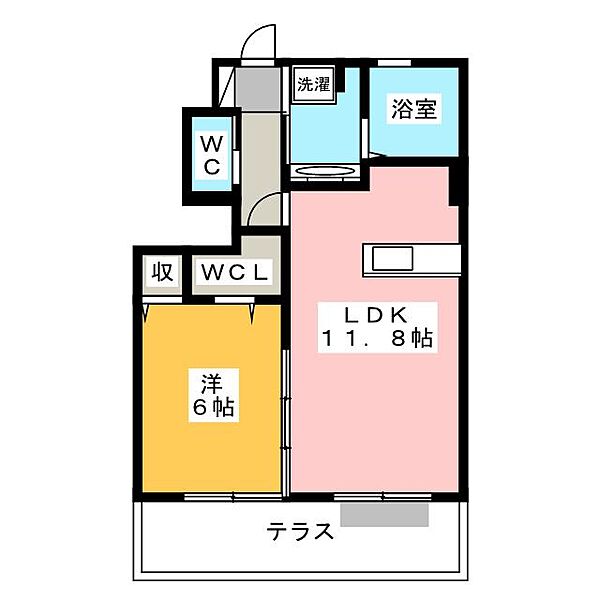 ひだまり ｜三重県桑名市明正町(賃貸アパート1LDK・1階・44.45㎡)の写真 その2