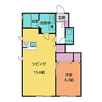 リーフガーデンハイツ　B 102 ｜ 三重県いなべ市大安町石榑東1848-6（賃貸アパート1LDK・1階・46.86㎡） その2