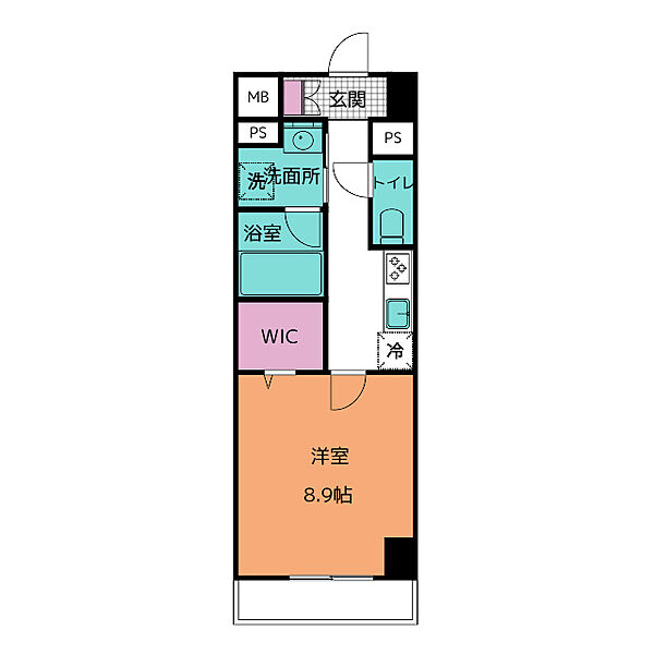 仮称桑名市矢田Pプロジェクト 206｜三重県桑名市大字矢田(賃貸マンション1K・2階・31.31㎡)の写真 その2