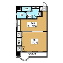 エクセル21  ｜ 三重県桑名市駅元町（賃貸マンション1LDK・3階・43.73㎡） その2