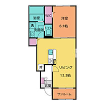 ラ　ヴィラ　フェニックスII 103 ｜ 三重県いなべ市北勢町麻生田3655-1（賃貸アパート1LDK・1階・50.01㎡） その2