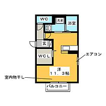 D-room星見ヶ丘  ｜ 三重県桑名市星見ヶ丘６丁目（賃貸アパート1R・1階・30.41㎡） その2