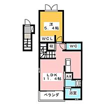 ラルバ  ｜ 三重県桑名市陽だまりの丘７丁目（賃貸アパート1LDK・2階・41.29㎡） その2