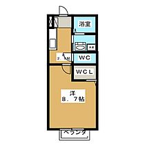 サンメゾンＡ  ｜ 三重県いなべ市北勢町阿下喜（賃貸アパート1K・2階・30.27㎡） その2