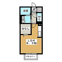 エクセルーム　K-III  ｜ 三重県桑名市大字矢田（賃貸アパート1R・2階・26.72㎡） その2