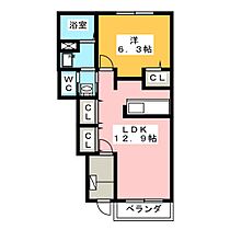 サンヒルズ  ｜ 三重県伊勢市小俣町本町（賃貸アパート1LDK・1階・46.49㎡） その2