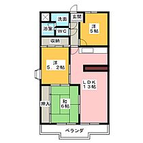 カーサウッドスプリング  ｜ 三重県伊勢市岡本２丁目（賃貸マンション3LDK・4階・65.50㎡） その2