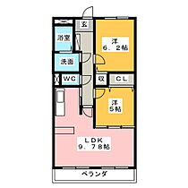 クレセール ヴァンブ  ｜ 三重県伊勢市田尻町（賃貸マンション2LDK・1階・55.96㎡） その2