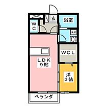 リビングタウンいせＩ  ｜ 三重県伊勢市村松町（賃貸アパート1LDK・1階・33.39㎡） その2