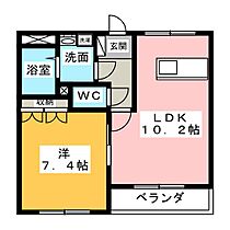 ブザービート  ｜ 三重県多気郡明和町大字山大淀（賃貸マンション1LDK・2階・40.34㎡） その2