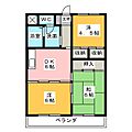 アベニールA4階5.4万円