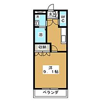 ウエルハウスII  ｜ 三重県亀山市田村町（賃貸マンション1K・1階・30.96㎡） その2