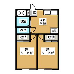 🉐敷金礼金0円！🉐スカイハイツ　Ｅ