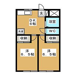 🉐敷金礼金0円！🉐スカイハイツ　Ｆ