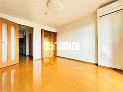 ヴィラ七色 2階1Kのリビング/ダイニング