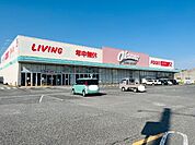 スーパー「オークワ亀山店まで1232m」
