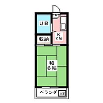 コーポレッド  ｜ 三重県松阪市下村町（賃貸マンション1K・2階・17.00㎡） その2