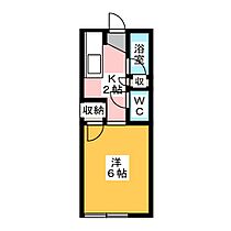 ロイヤルふじI  ｜ 三重県松阪市久保町（賃貸アパート1K・2階・19.44㎡） その2