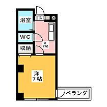 レスポールII  ｜ 三重県松阪市京町一区（賃貸マンション1K・3階・20.50㎡） その2