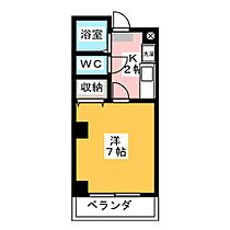 レスポールII  ｜ 三重県松阪市京町一区（賃貸マンション1K・1階・20.50㎡） その2