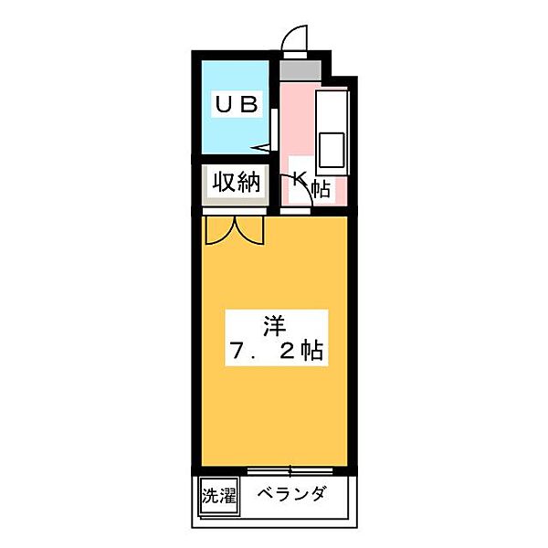 カレッジハウス6 ｜三重県松阪市久保町(賃貸マンション1K・2階・18.25㎡)の写真 その2