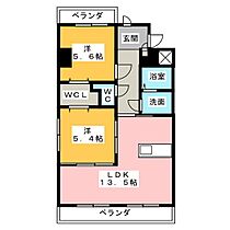 アンジューV  ｜ 三重県松阪市市場庄町（賃貸マンション2LDK・8階・58.05㎡） その2