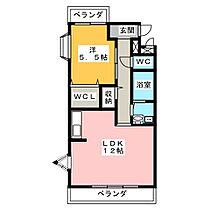 リジエール21  ｜ 三重県松阪市川井町（賃貸マンション1LDK・1階・45.00㎡） その2