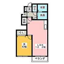 ベガ  ｜ 三重県松阪市久保町（賃貸アパート1LDK・1階・43.86㎡） その2