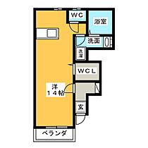 メゾンヴェールB  ｜ 三重県松阪市鎌田町（賃貸アパート1R・1階・35.98㎡） その2