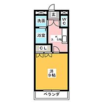 シャトーリバティ  ｜ 三重県松阪市中林町（賃貸マンション1K・2階・30.96㎡） その2