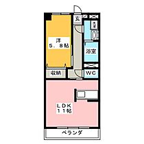 シャンティーク  ｜ 三重県松阪市塚本町（賃貸マンション1LDK・7階・42.30㎡） その2