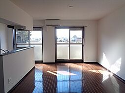 近鉄山田線 松ヶ崎駅 徒歩24分の賃貸マンション 2階2LDKのリビング/ダイニング