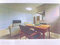 MAJESTIC 松阪 2nd 104 1階1LDKのリビング/ダイニング