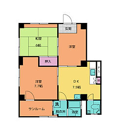 🉐敷金礼金0円！🉐ぶるうぱいん