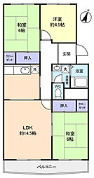 間取図画像 3LDK