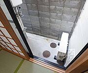1Ｆの勝手口外
