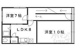 北山ビル 2階/201