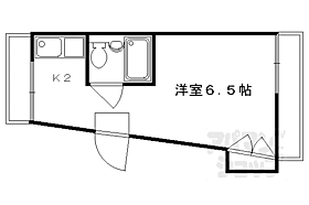 京都府京都市左京区浄土寺下南田町（賃貸アパート1K・3階・16.79㎡） その2