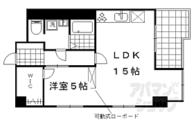 京都府京都市上京区千本通出水下る十四軒町（賃貸マンション1LDK・11階・50.65㎡） その2