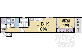 京都府京都市上京区一条通御前通東入西町（賃貸マンション1LDK・3階・38.32㎡） その2