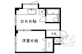 京都府京都市左京区静市市原町（賃貸マンション1DK・4階・28.98㎡） その2