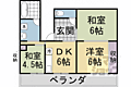 大嶌マンション4階6.4万円