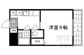 京都府京都市中京区西ノ京南聖町（賃貸マンション1K・3階・19.00㎡） その2