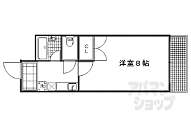 京都府京都市上京区一条通六軒町西入三条殿町（賃貸マンション1K・2階・23.00㎡） その2