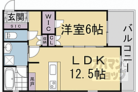 プランドール大宮 305 ｜ 京都府京都市北区大宮西小野堀町（賃貸マンション1LDK・3階・45.32㎡） その2